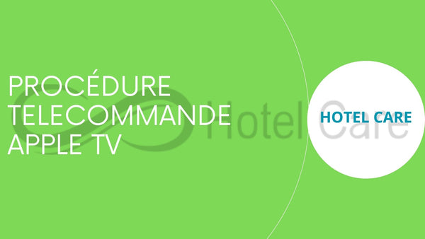 Télécommande Apple TV + TV
