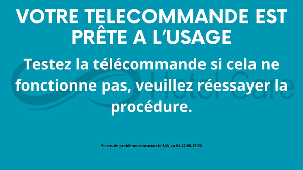 Télécommande Multicode Hotel Care