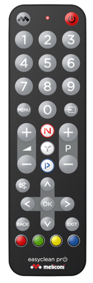 Télécommande Univ Multicode Noir